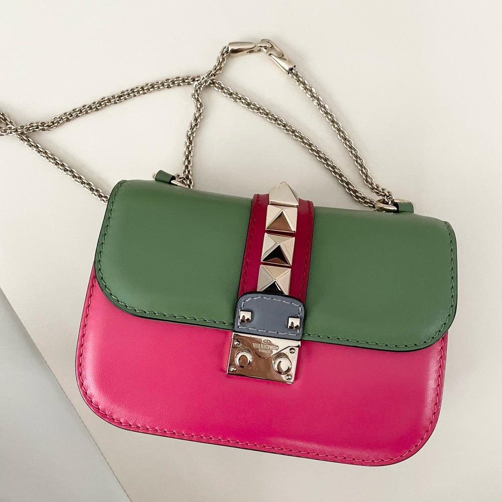 Valentino Small Glam Lock Rockstud bag